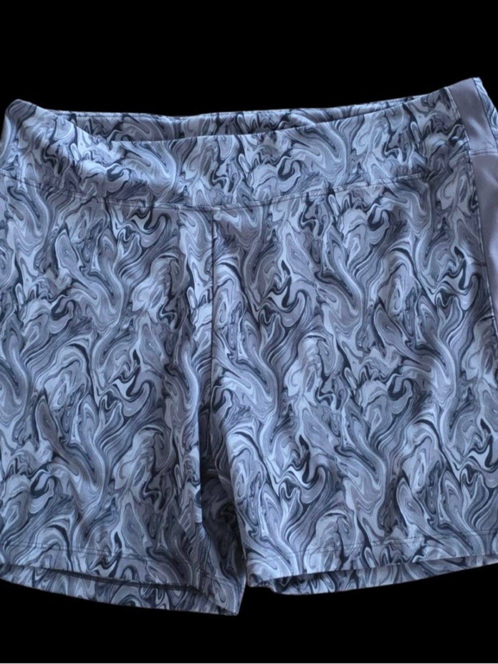 Victoria's Secret PINK Soft
Ultimate High Waist Bike Shorts in a marble pattern